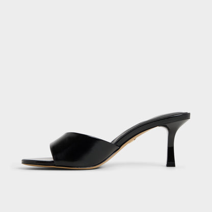 Annaberaen in Black - Heeled mule, Stiletto heel Aldo Black