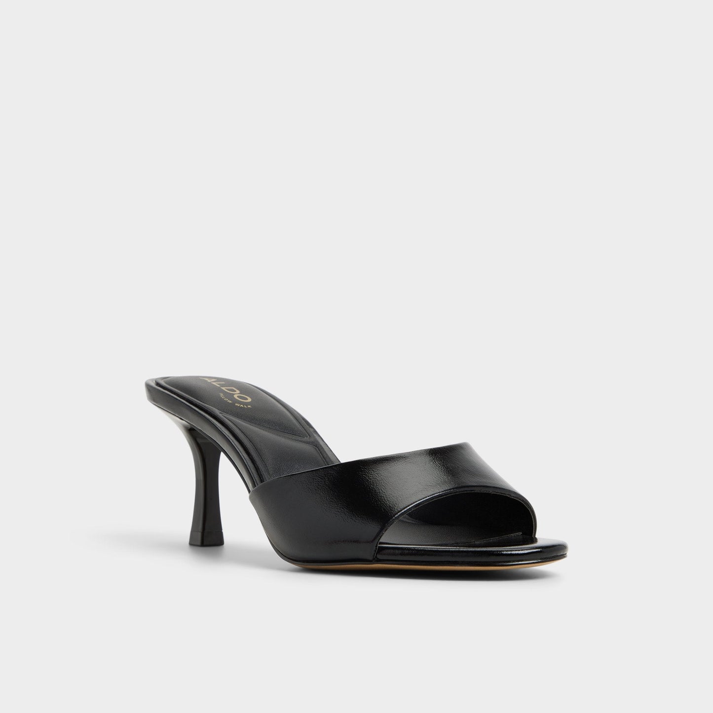 Annaberaen in Black - Heeled mule, Stiletto heel Aldo Black