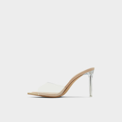 Annabrilden Bone Women's Heeled mules - Heeled mule, Stiletto heel Aldo Bone