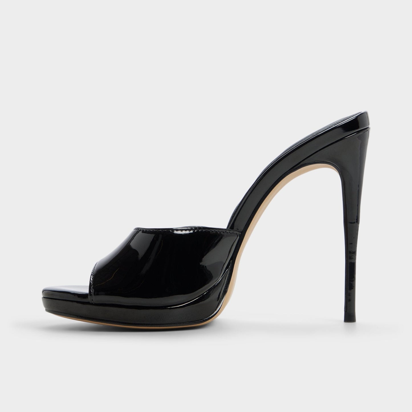 Rivieraa in Black - Heeled mule, Platform Aldo Black