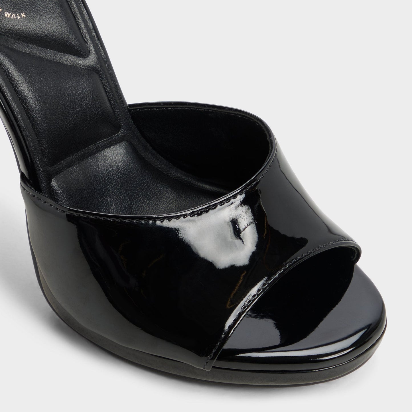 Rivieraa in Black - Heeled mule, Platform Aldo Black