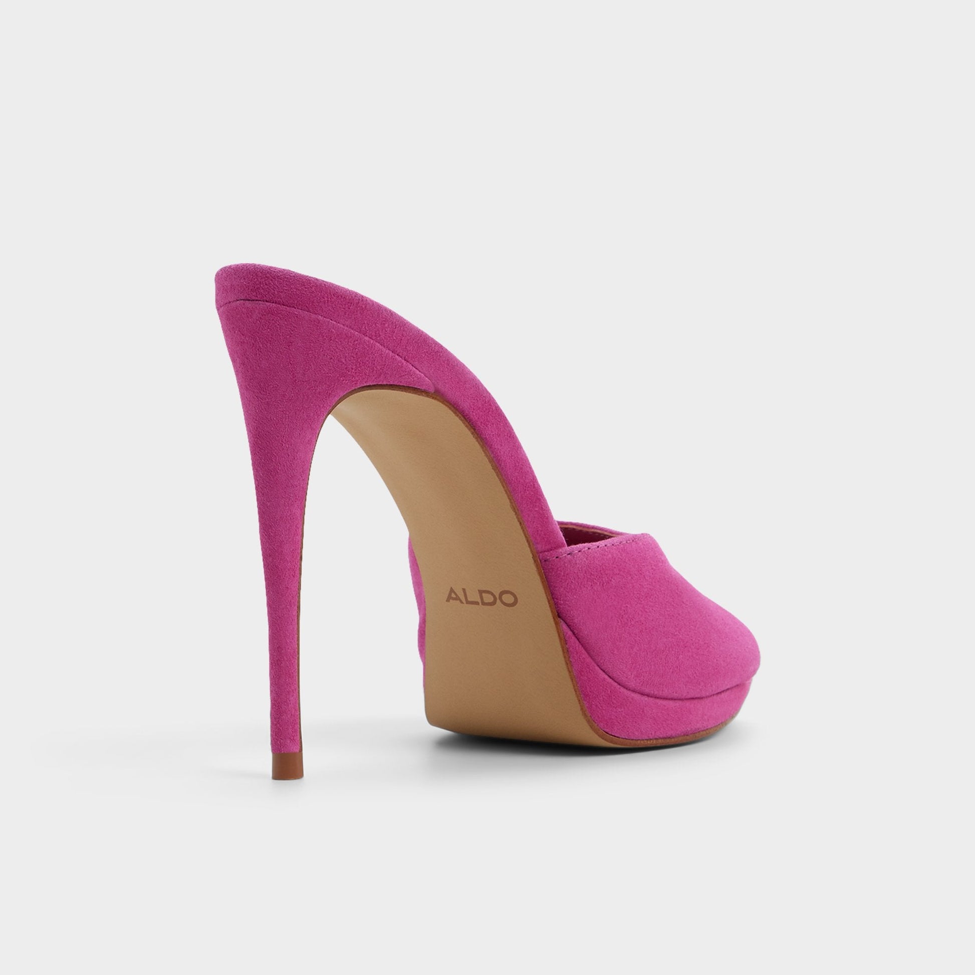 Rivieraa in Dark Pink - Heeled mule, Platform Aldo Dark pink