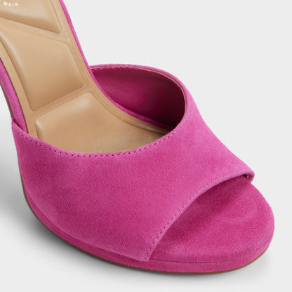 Rivieraa in Dark Pink - Heeled mule, Platform Aldo Dark pink
