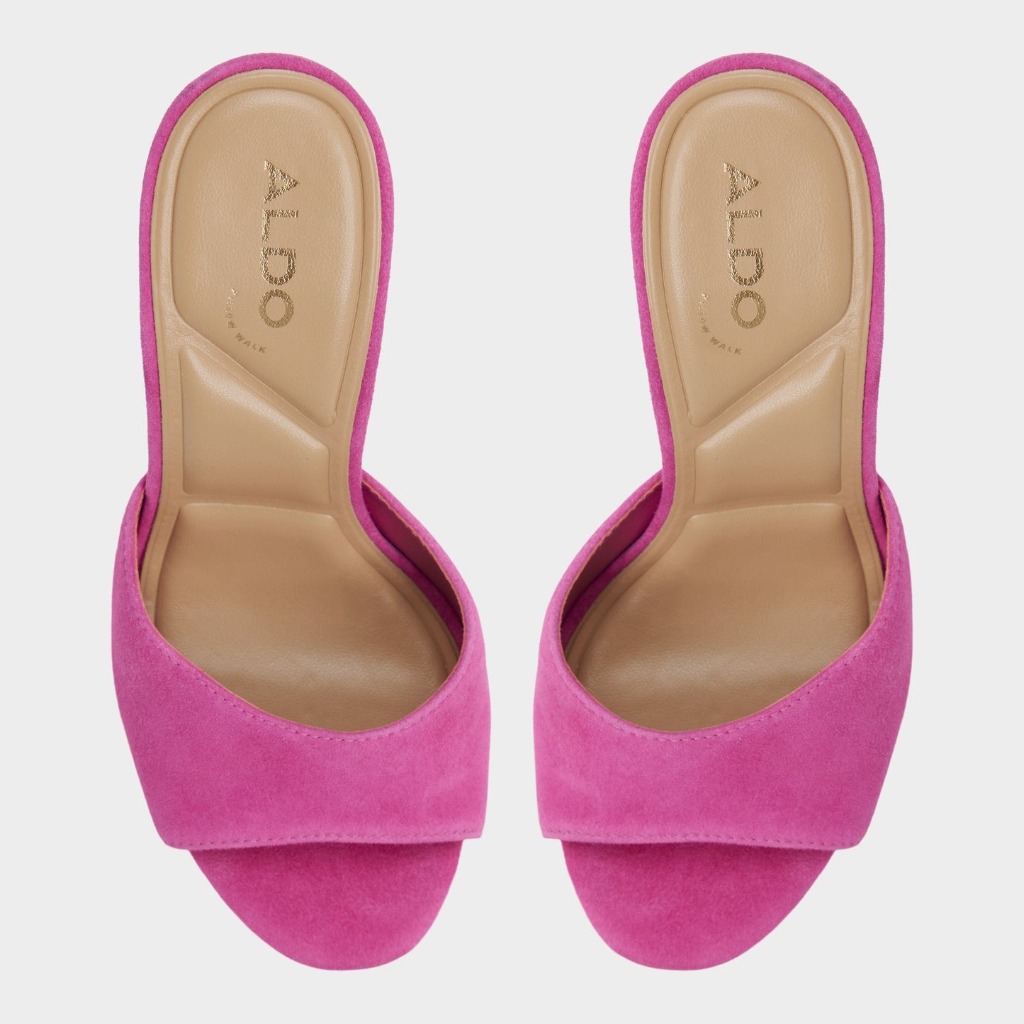 Rivieraa in Dark Pink - Heeled mule, Platform Aldo Dark pink