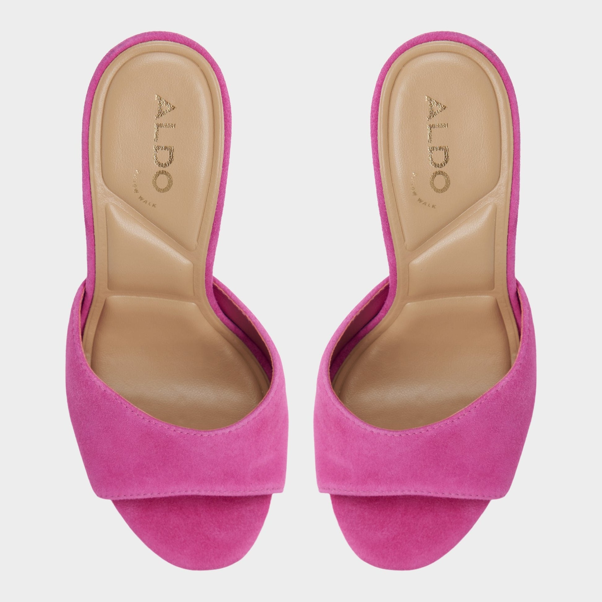 Rivieraa in Dark Pink - Heeled mule, Platform Aldo Dark pink