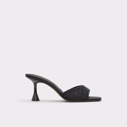 Agatha in Black 13658267 - Heeled mule Aldo Black