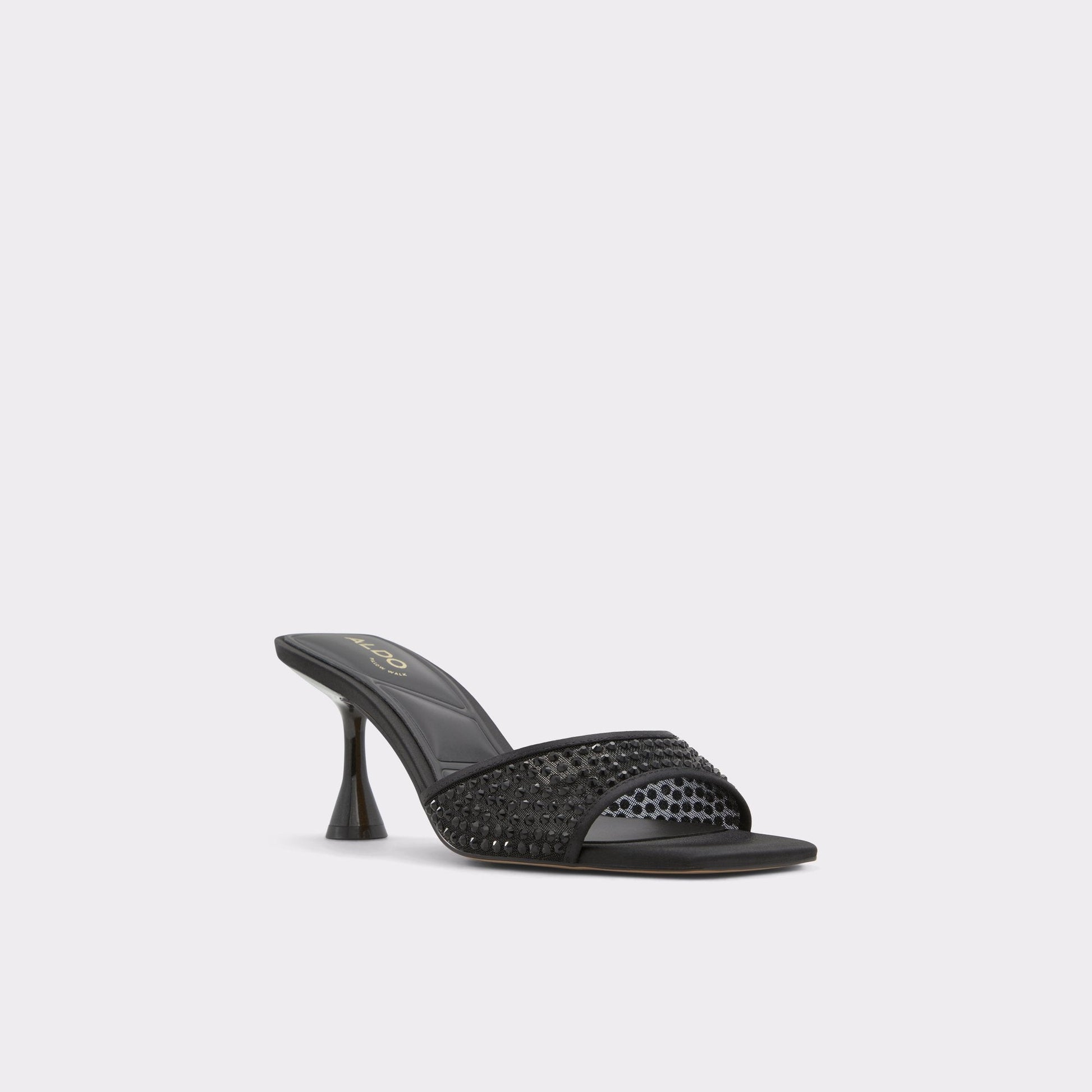 Agatha in Black 13658267 - Heeled mule Aldo Black