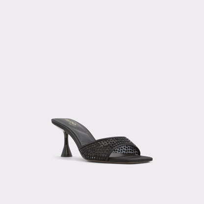 Agatha in Black 13658267 - Heeled mule Aldo Black