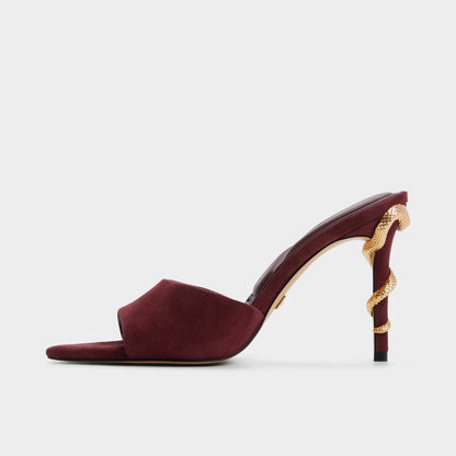 Seashella in Bordo - Heeled mule Aldo Bordo