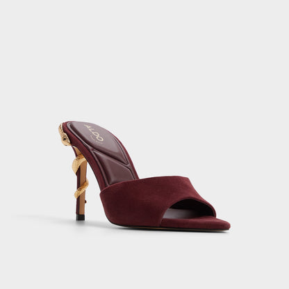 Seashella in Bordo - Heeled mule Aldo Bordo