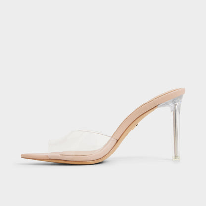 Anitabrilden Beige Women's Mule slides - Heeled mule, Stiletto heel Aldo Beige