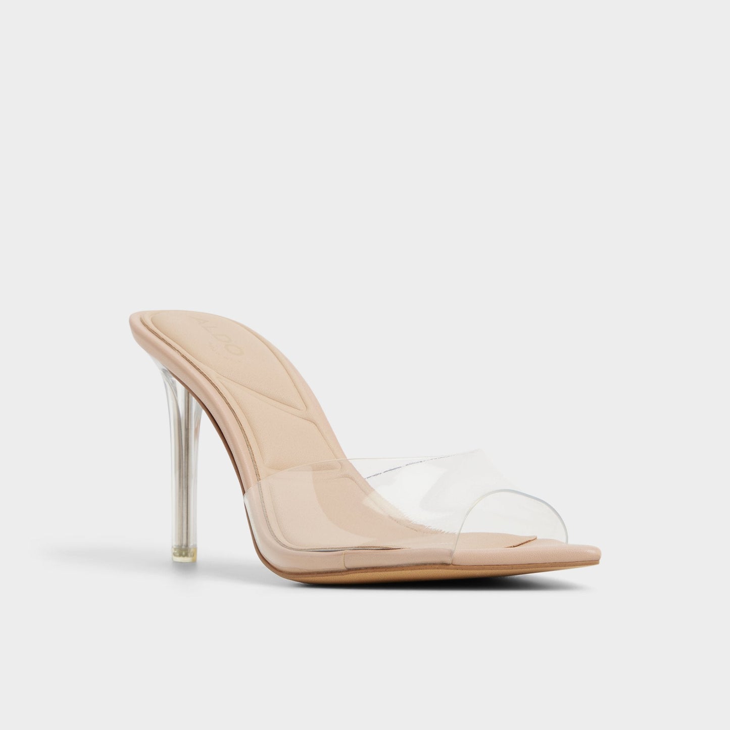 Anitabrilden Beige Women's Mule slides - Heeled mule, Stiletto heel Aldo Beige