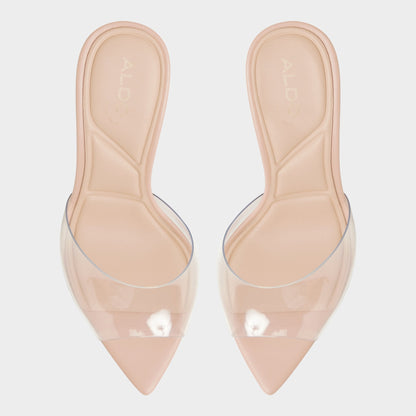Anitabrilden Beige Women's Mule slides - Heeled mule, Stiletto heel Aldo Beige