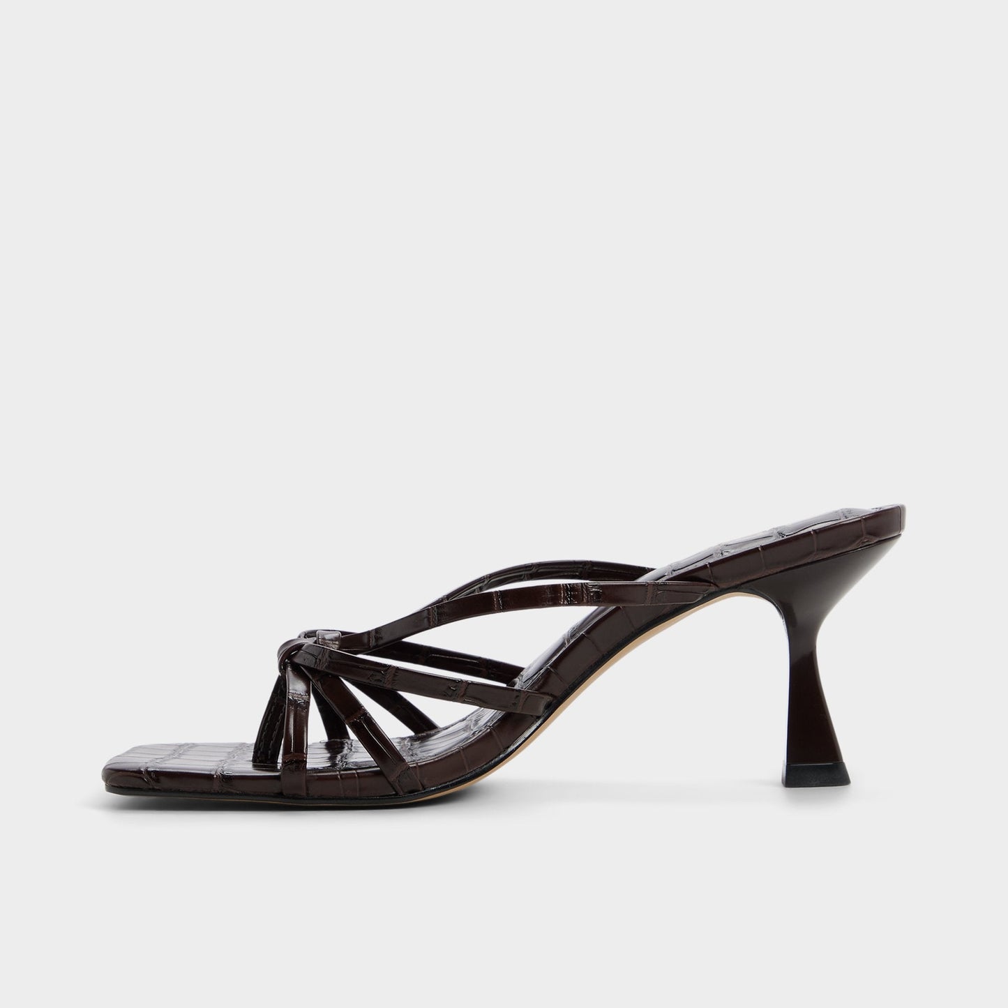 Lumera in Dark Brown - Heeled mule, Stiletto heel Aldo Dark brown