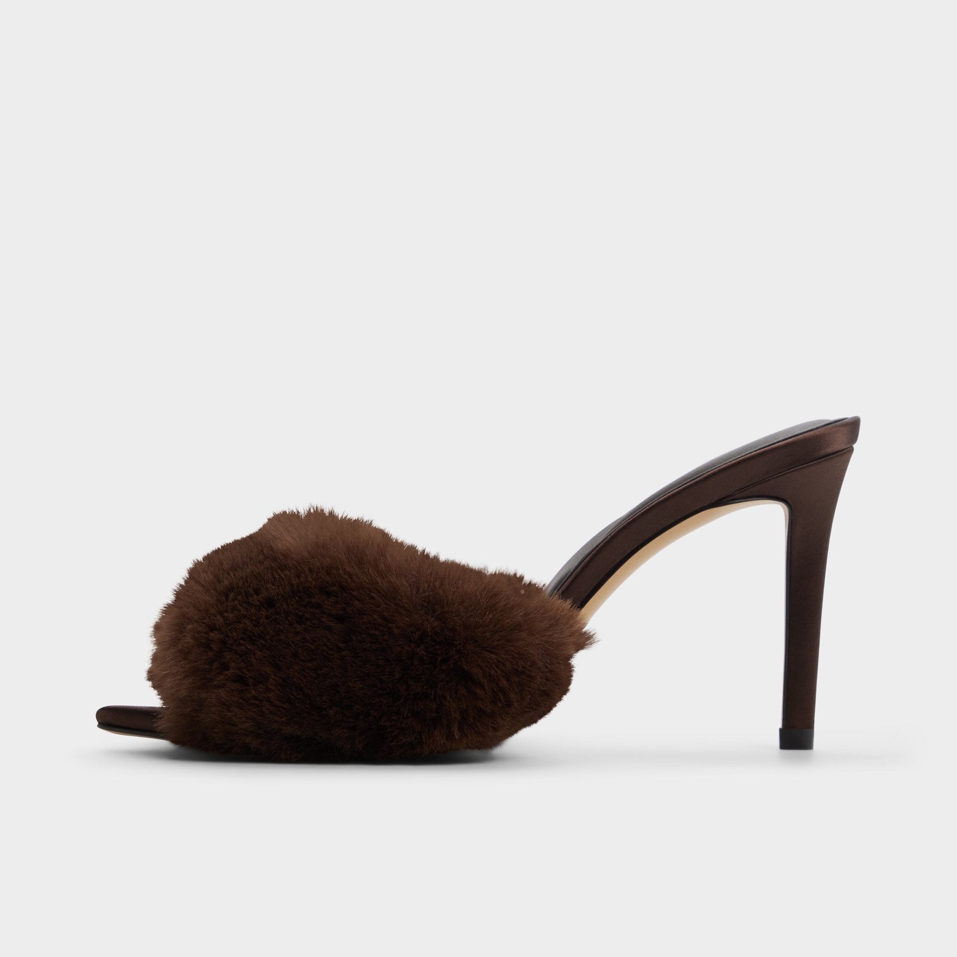 Anniebrilden in Dark Brown 14163209 - Heeled mule, Stiletto heel Aldo Dark Brown