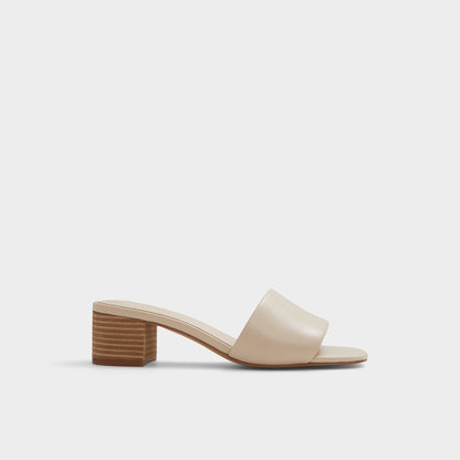 Claudina Other Beige Women's Block heels - Heeled mule, Block heel Aldo Other Beige