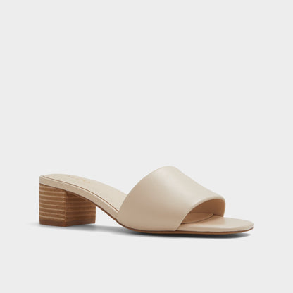 Claudina Other Beige Women's Block heels - Heeled mule, Block heel Aldo Other Beige