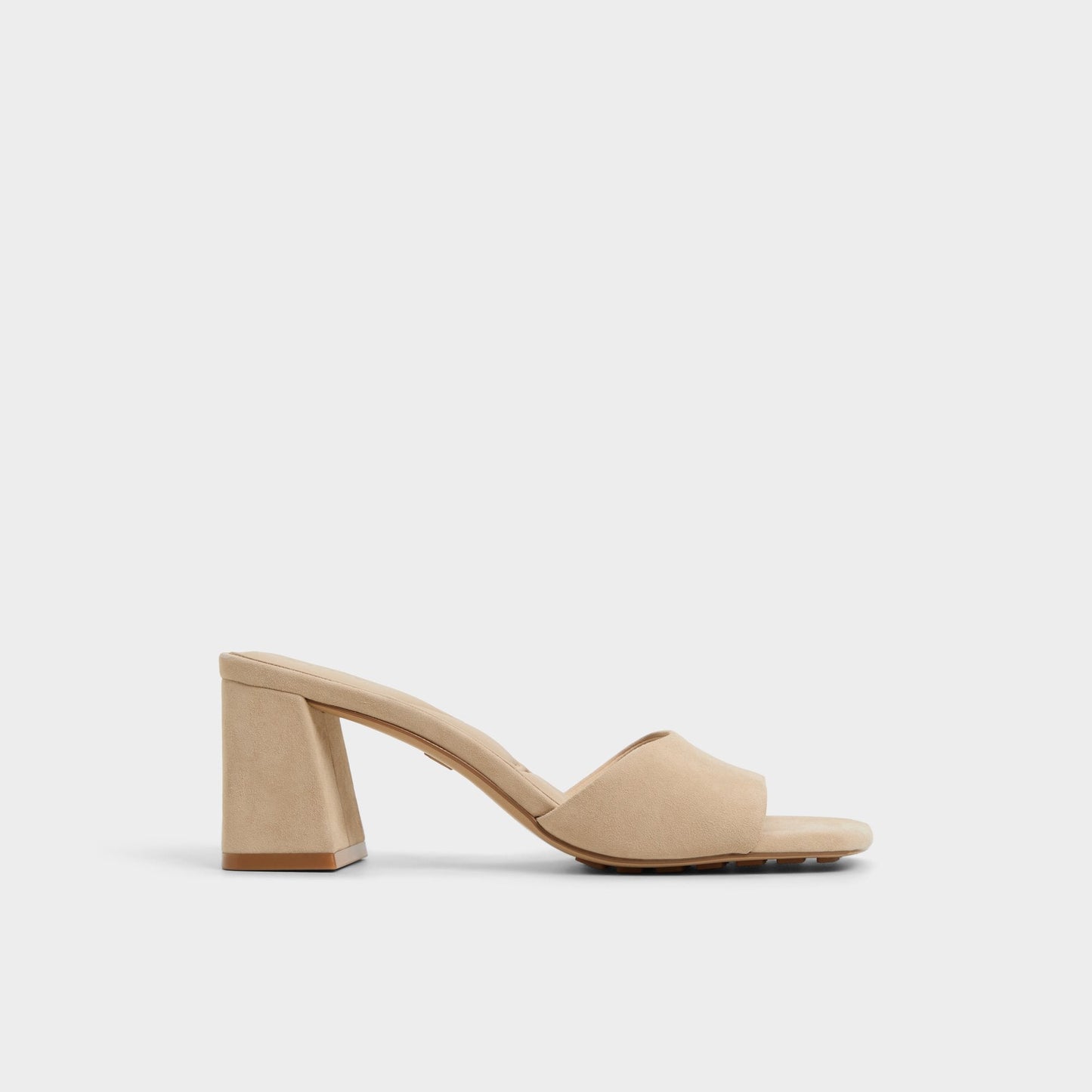 Tisha Beige Women's Heeled mules - Heeled mule, Block heel Aldo Beige