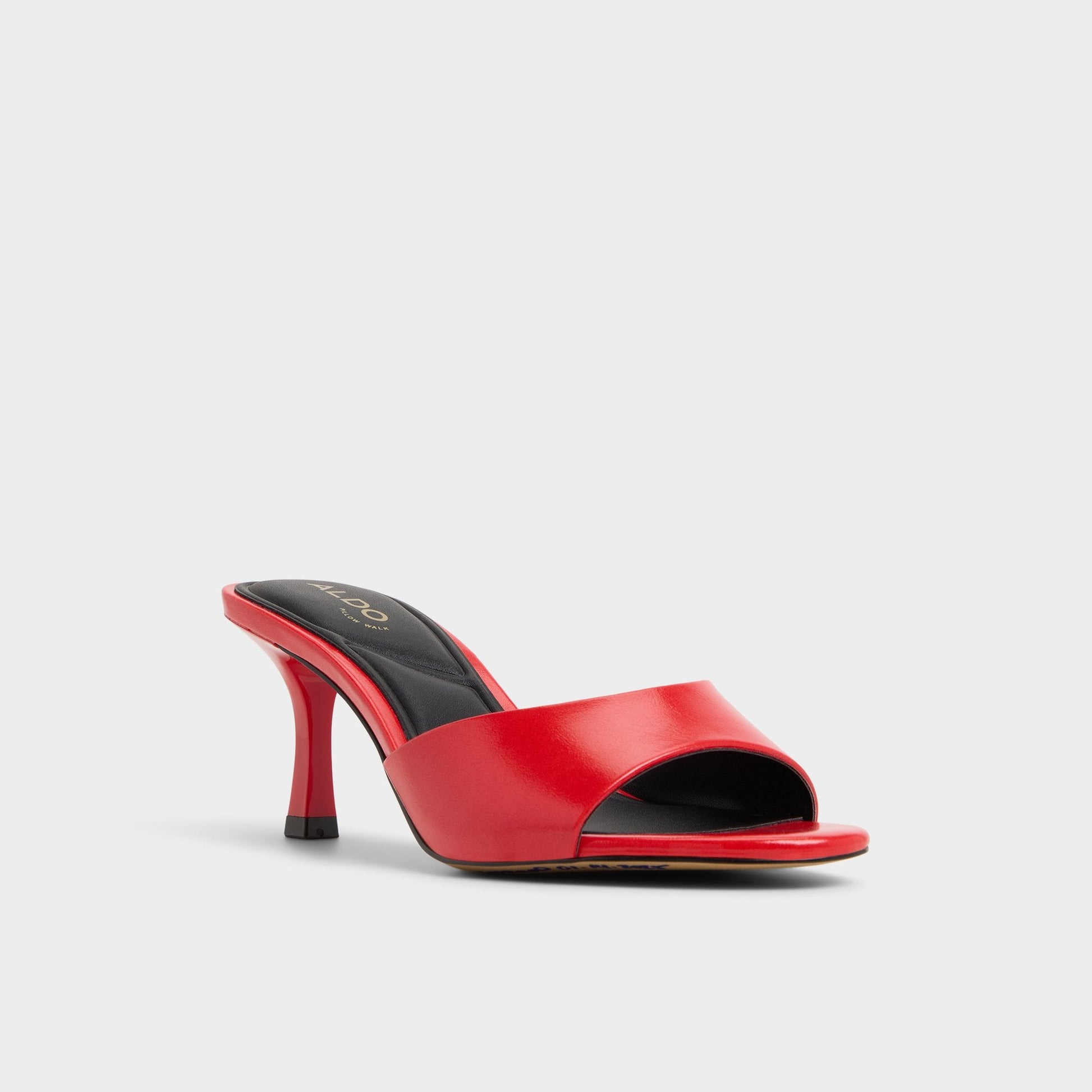 Annaberaen in Bright Red - Heeled mule, Stiletto heel Aldo Bright red
