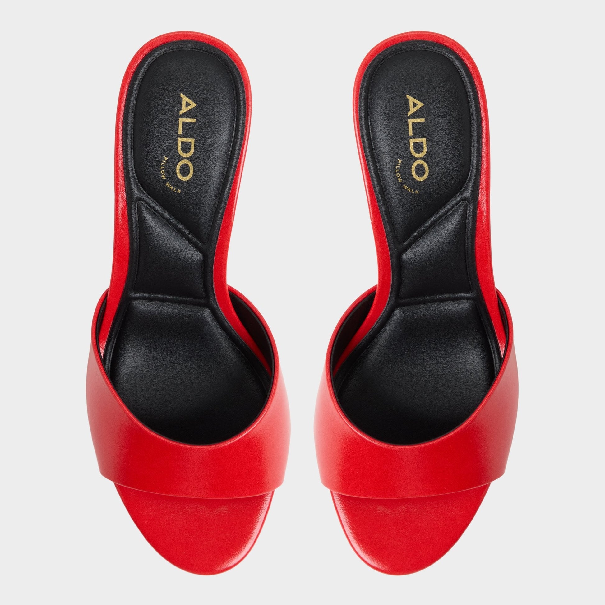 Annaberaen in Bright Red - Heeled mule, Stiletto heel Aldo Bright red