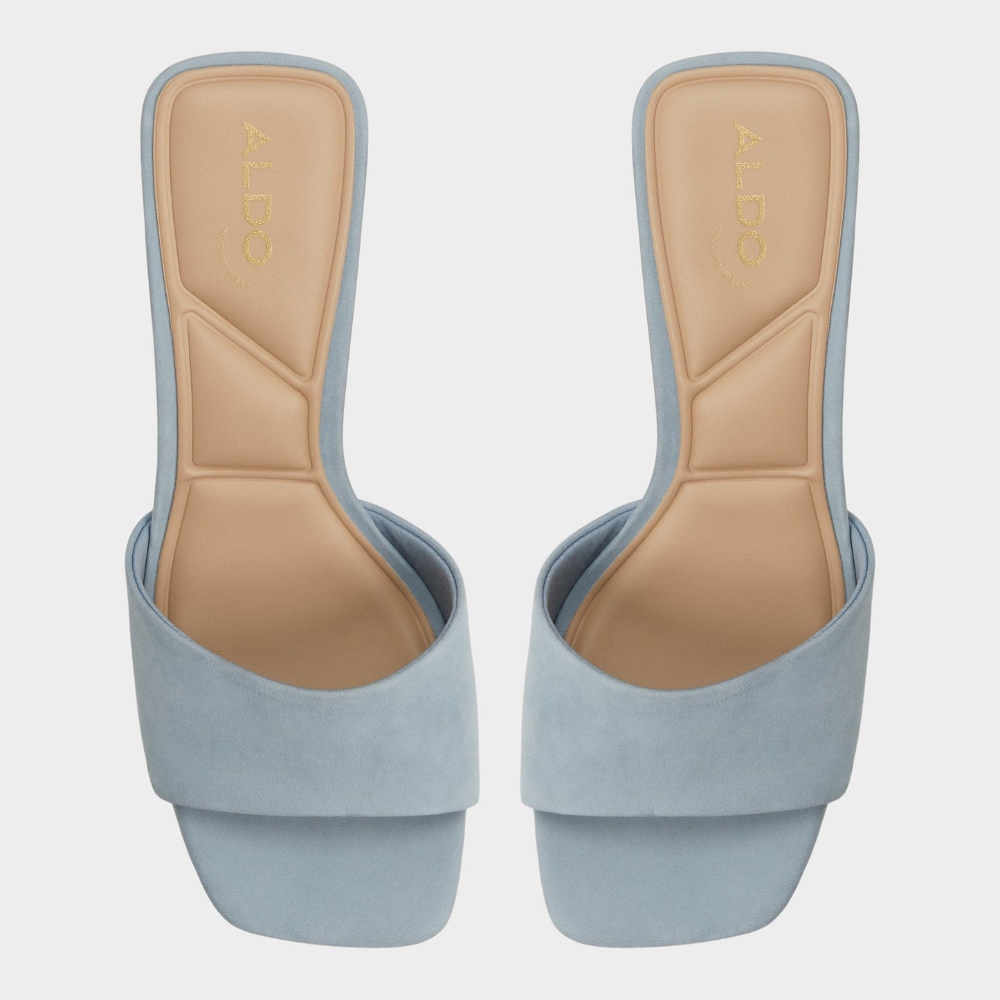 Tisha Other Blue Women's Heeled mules - Heeled mule, Block heel Aldo Other Blue