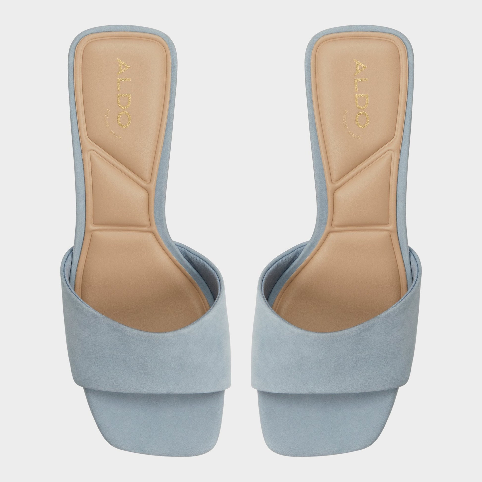 Tisha Other Blue Women's Heeled mules - Heeled mule, Block heel Aldo Other Blue