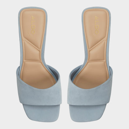 Tisha Other Blue Women's Heeled mules - Heeled mule, Block heel Aldo Other Blue