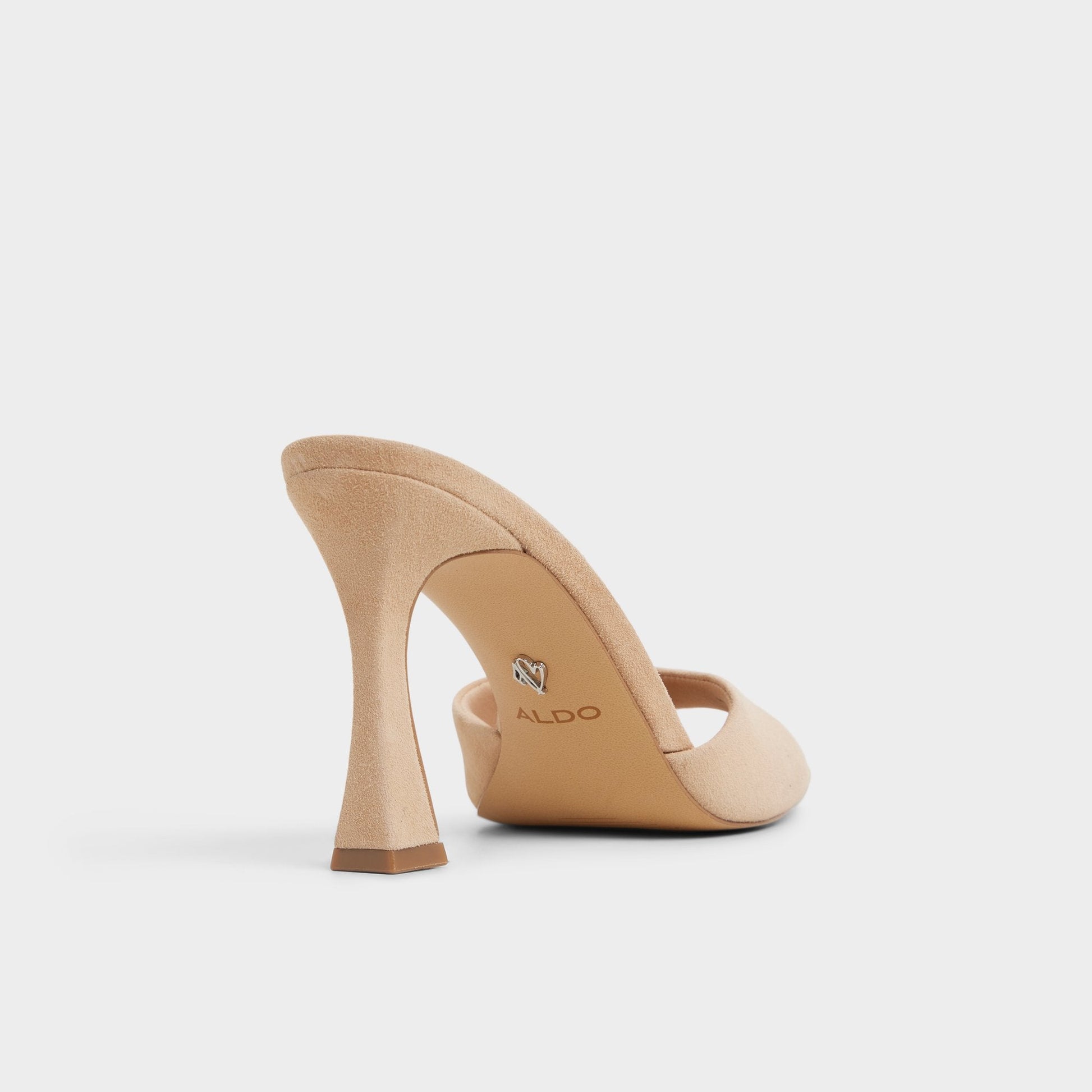 Jennifer in Medium Beige - Heeled mule, Stiletto heel Aldo Medium Beige
