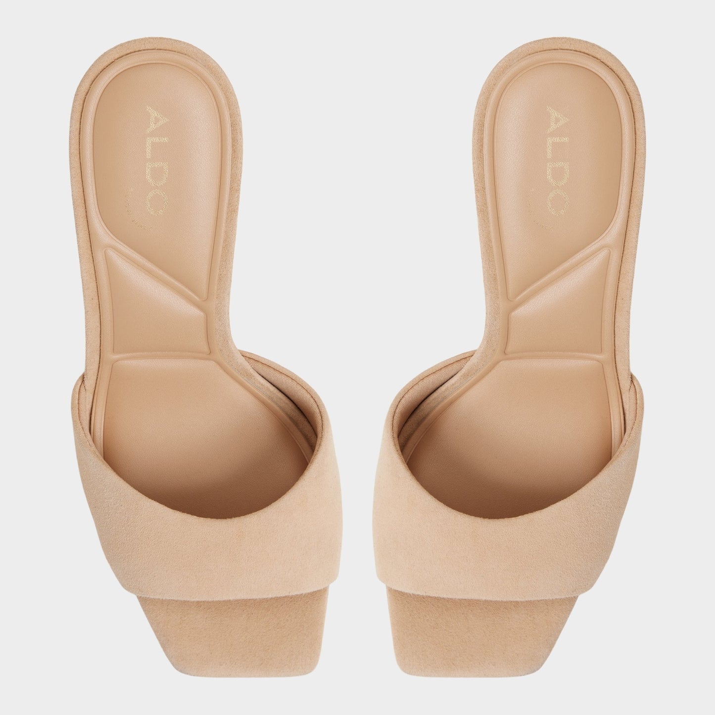 Jennifer in Medium Beige - Heeled mule, Stiletto heel Aldo Medium Beige