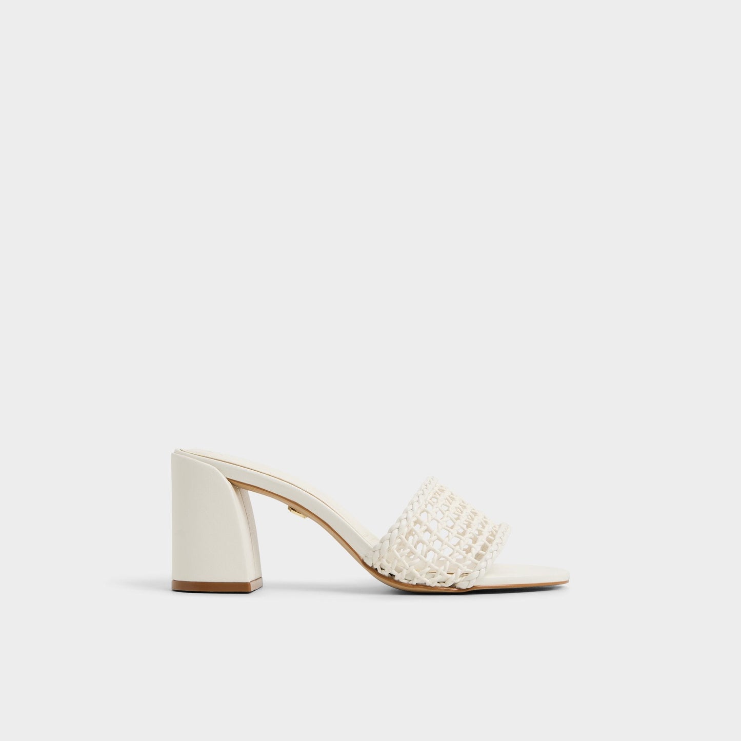 Beachdate White/Bone Women's Block heels - Heeled mule, Block heel Aldo White/Bone
