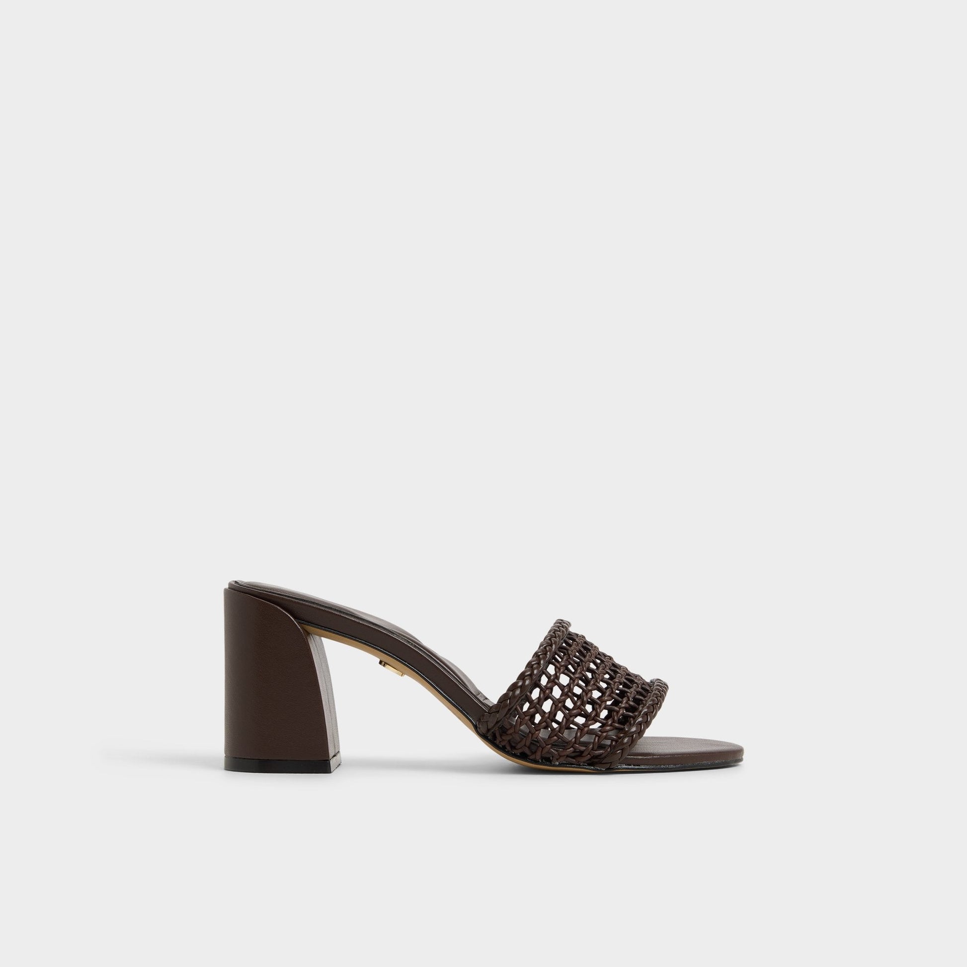 Beachdate Dark Brown Women's Block heels - Heeled mule, Block heel Aldo Dark Brown