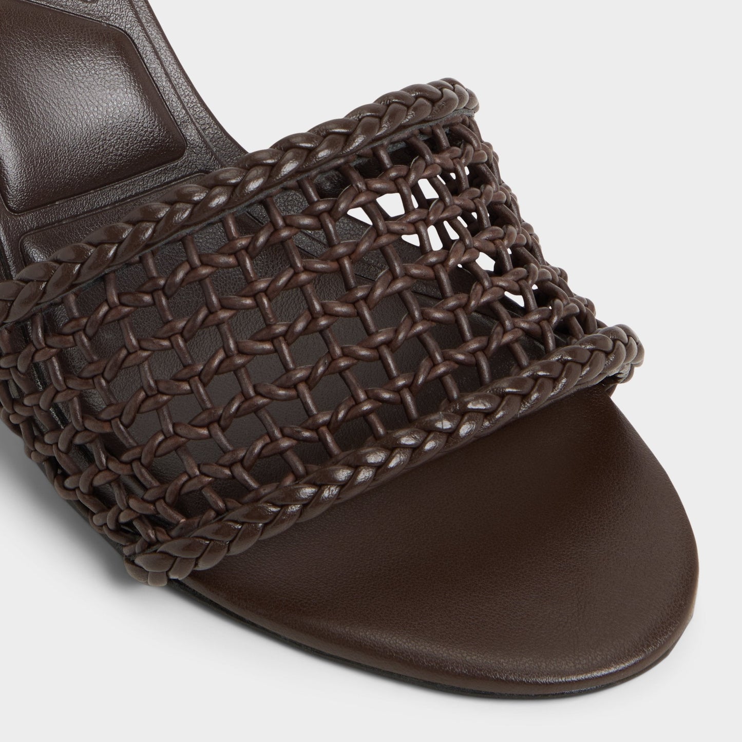 Beachdate Dark Brown Women's Block heels - Heeled mule, Block heel Aldo Dark Brown