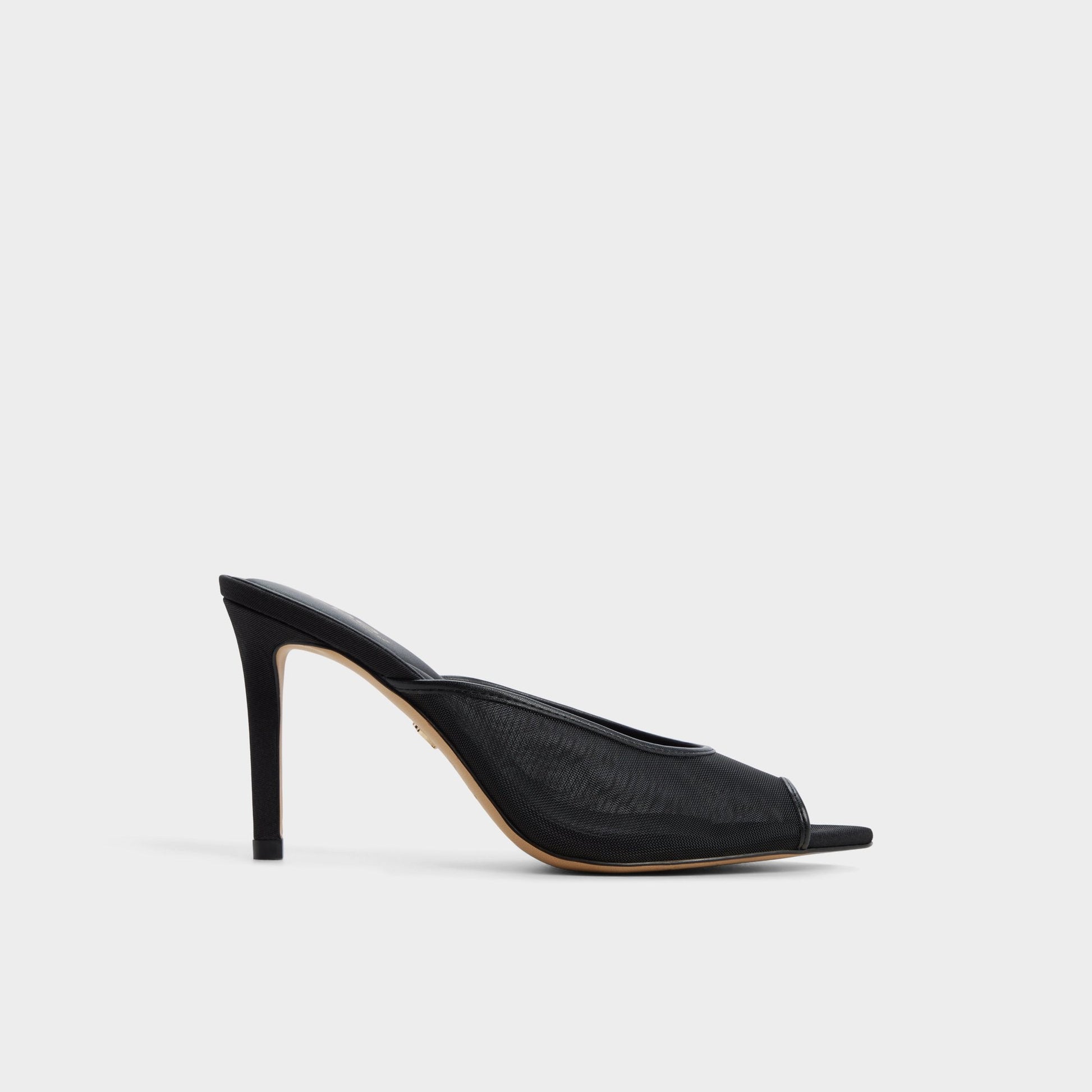 Elennah in Black 14161302 - Heeled mule, Stiletto heel Aldo Black