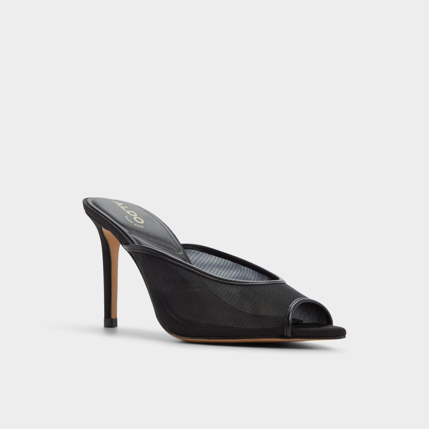 Elennah in Black 14161302 - Heeled mule, Stiletto heel Aldo Black