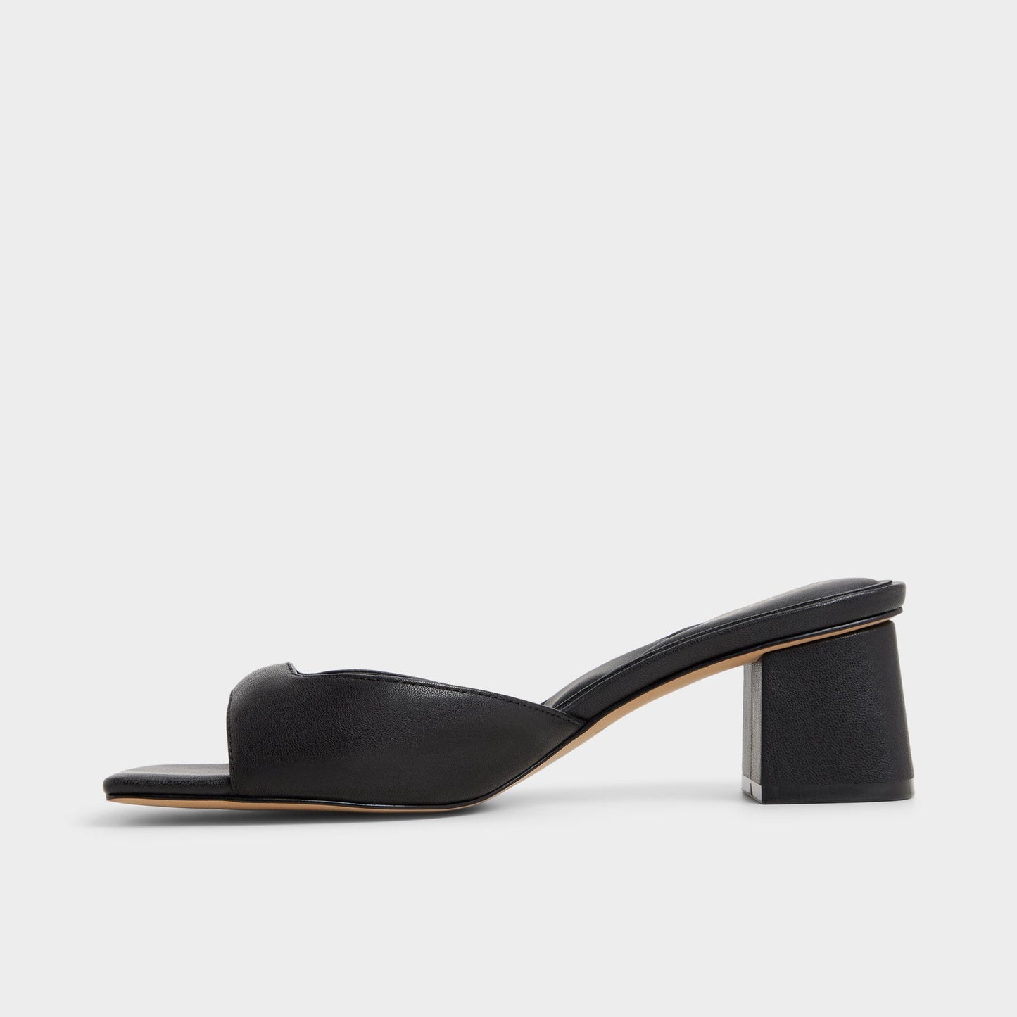 Aneky in Black - Heeled mule, Block heel Aldo Black