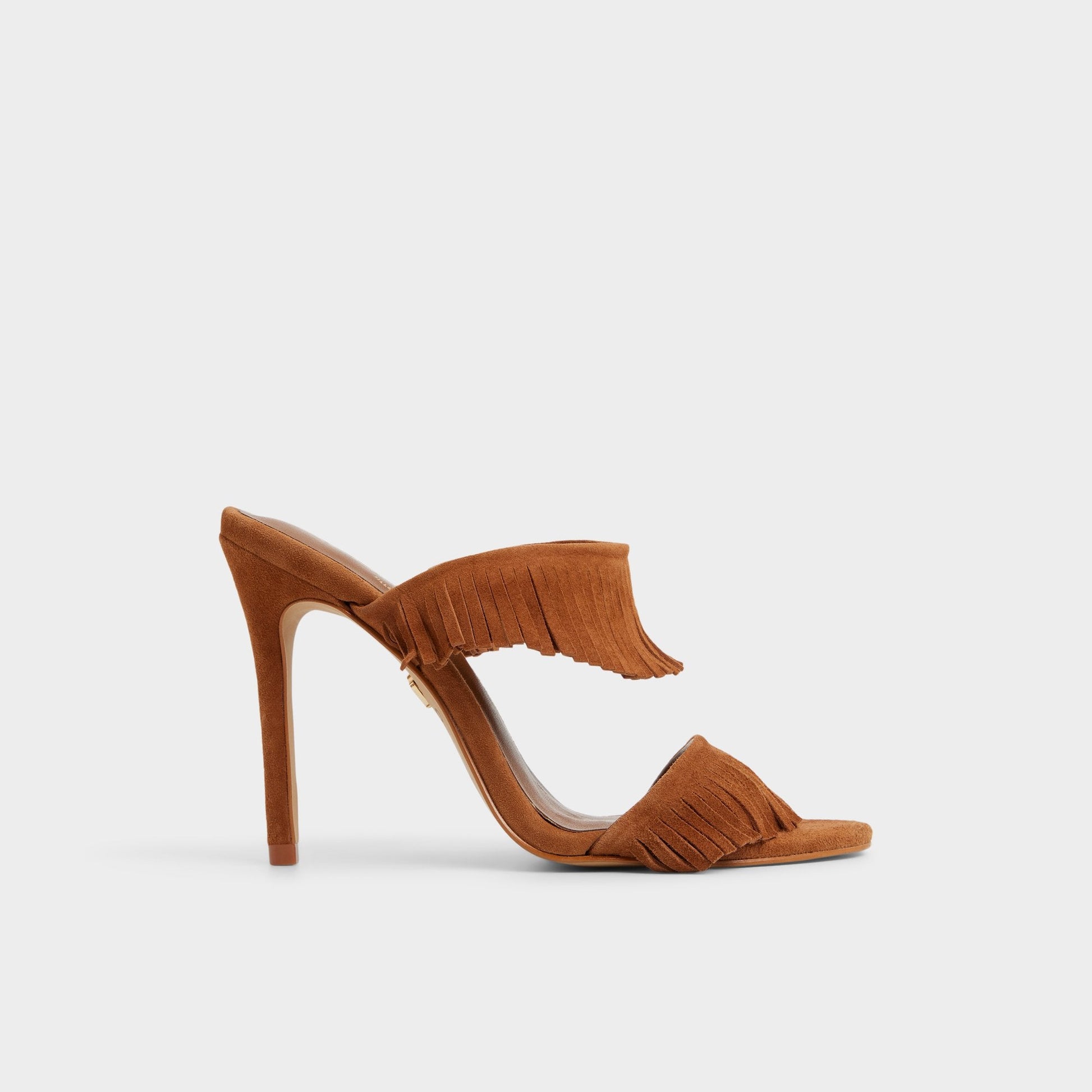 Nahanie in Medium Brown - Heeled mule, Stiletto heel Aldo Medium Brown