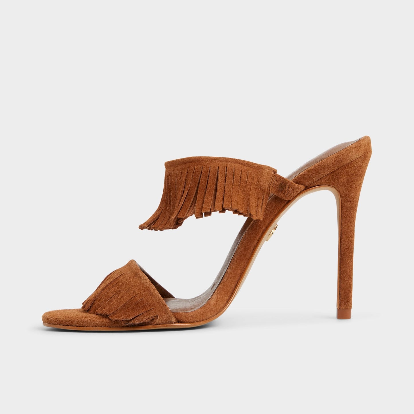 Nahanie in Medium Brown - Heeled mule, Stiletto heel Aldo Medium Brown