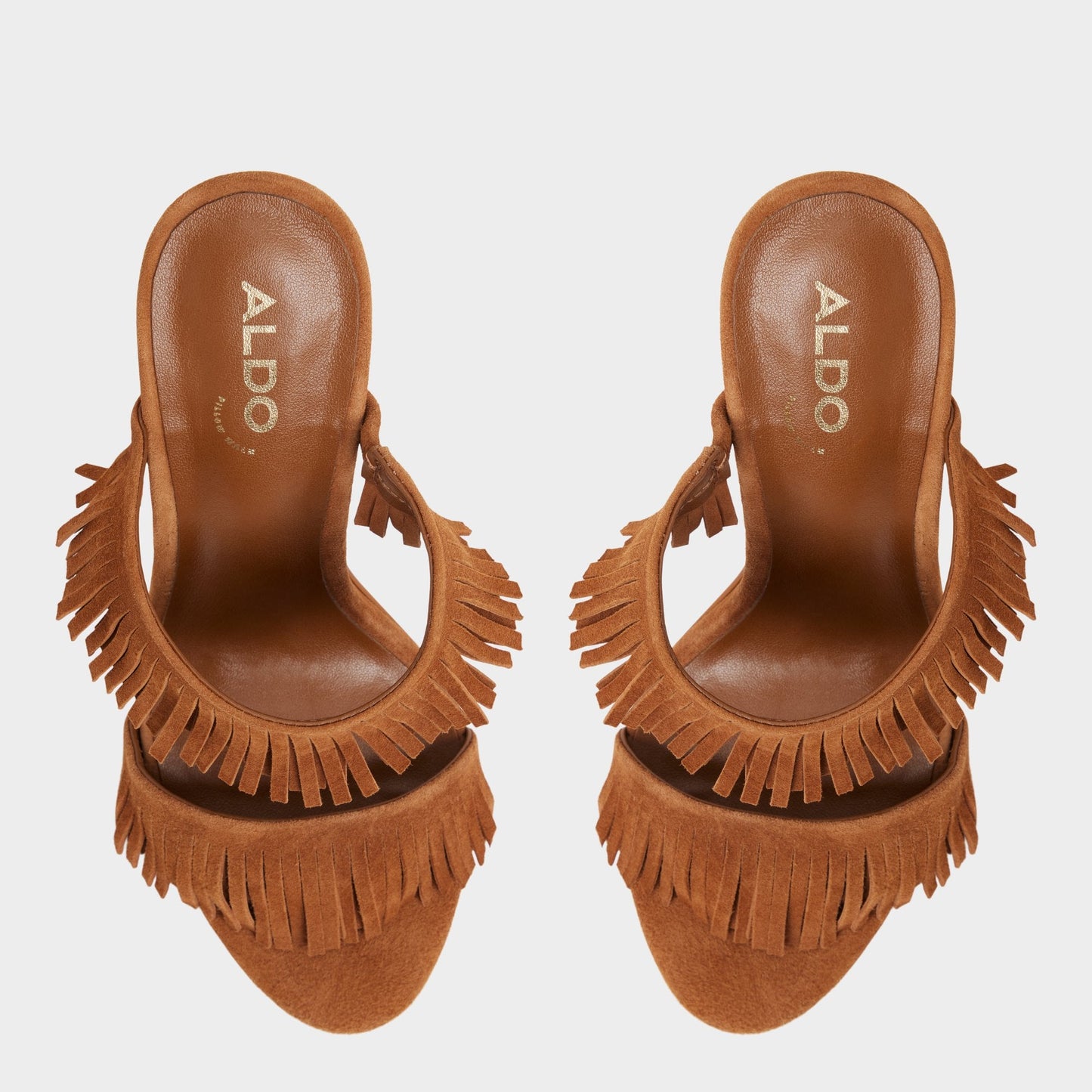 Nahanie in Medium Brown - Heeled mule, Stiletto heel Aldo Medium Brown