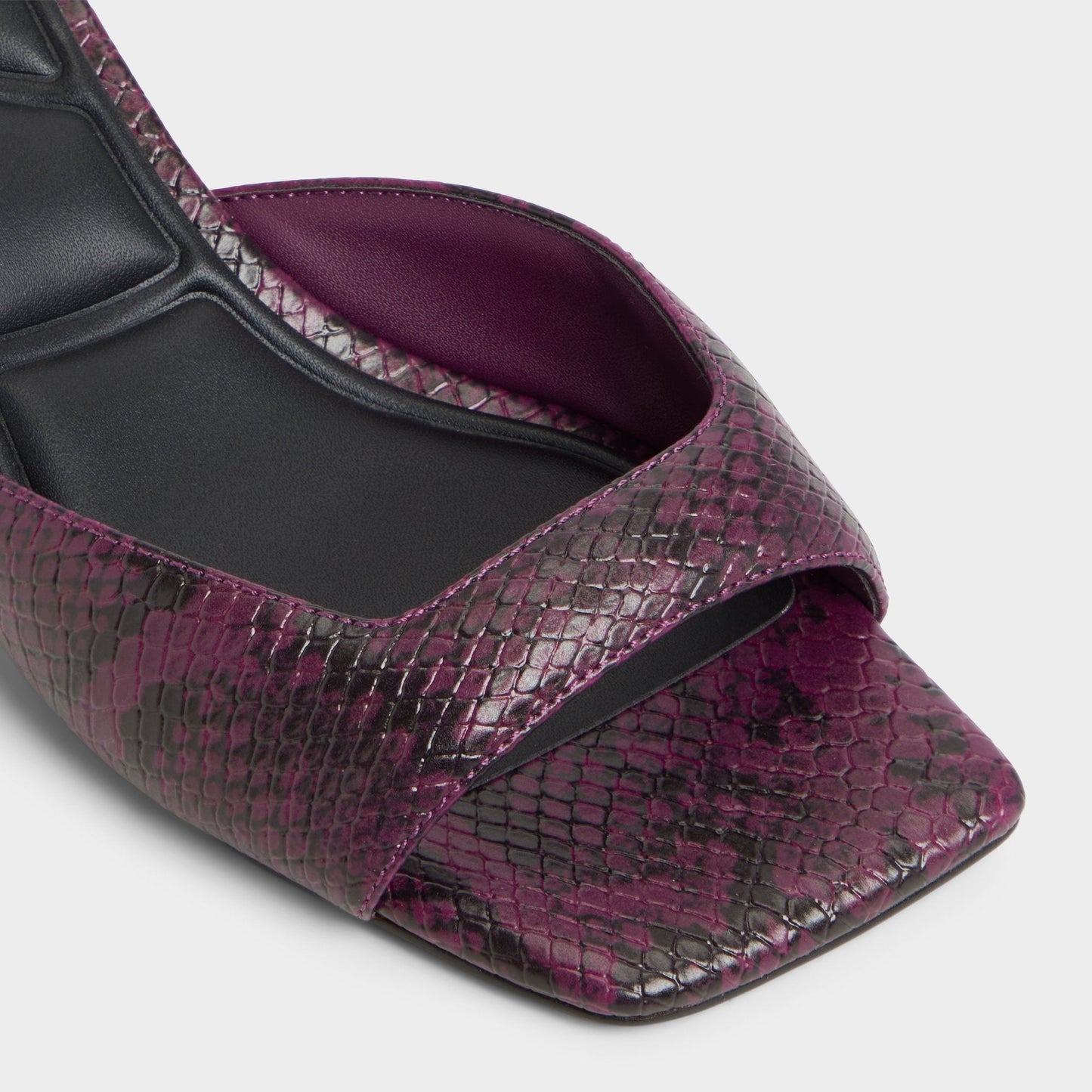 Aneky in Bordo - Heeled mule, Block heel Aldo Bordo