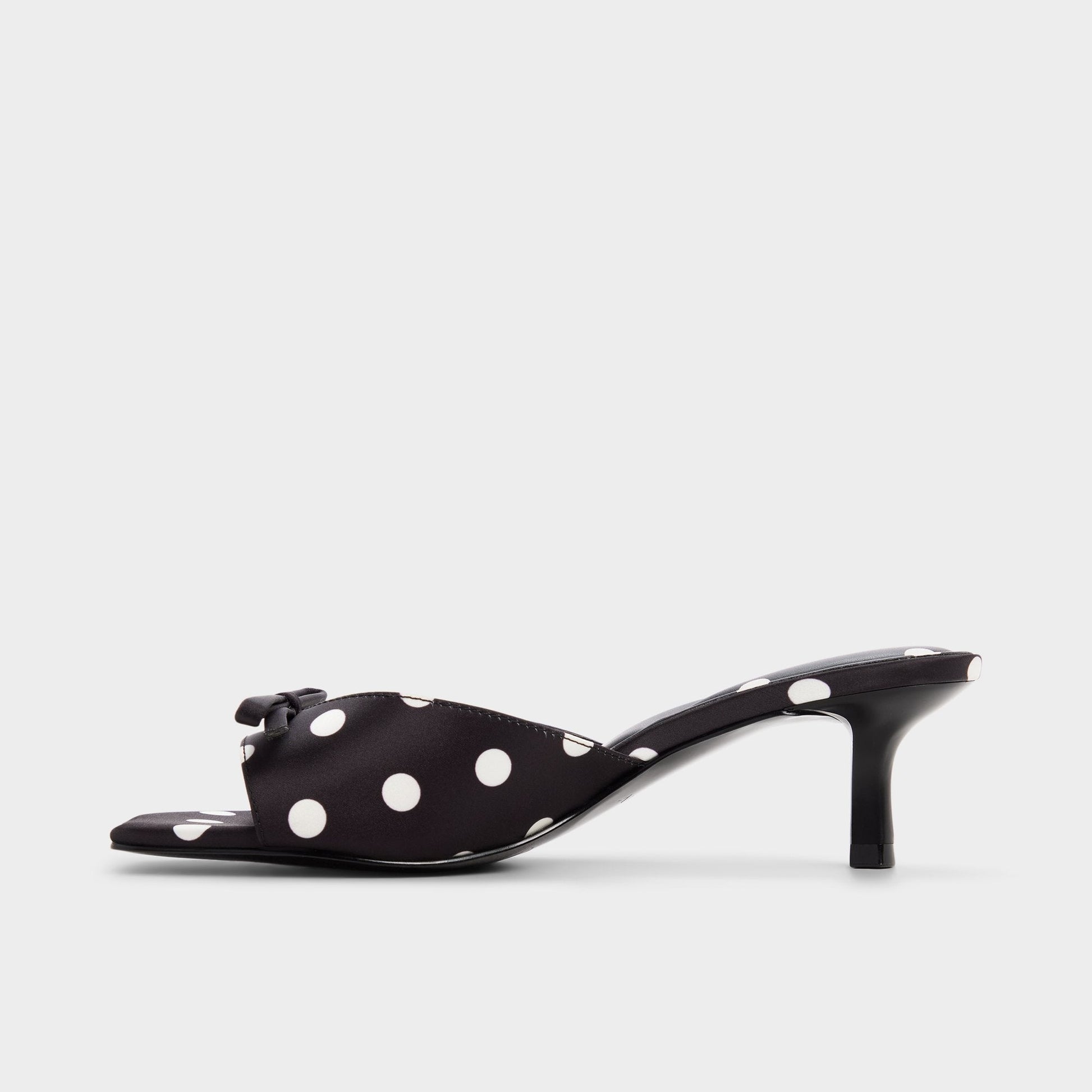 Belerose in Black White - Heeled mule, Stiletto heel Aldo Black/white