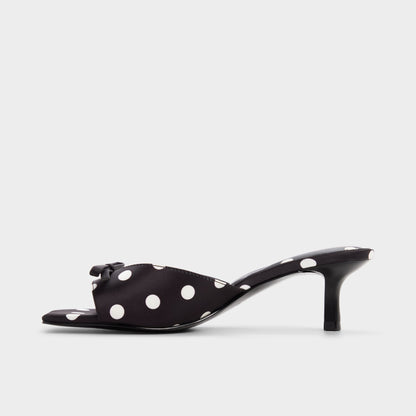 Belerose in Black White - Heeled mule, Stiletto heel Aldo Black/white