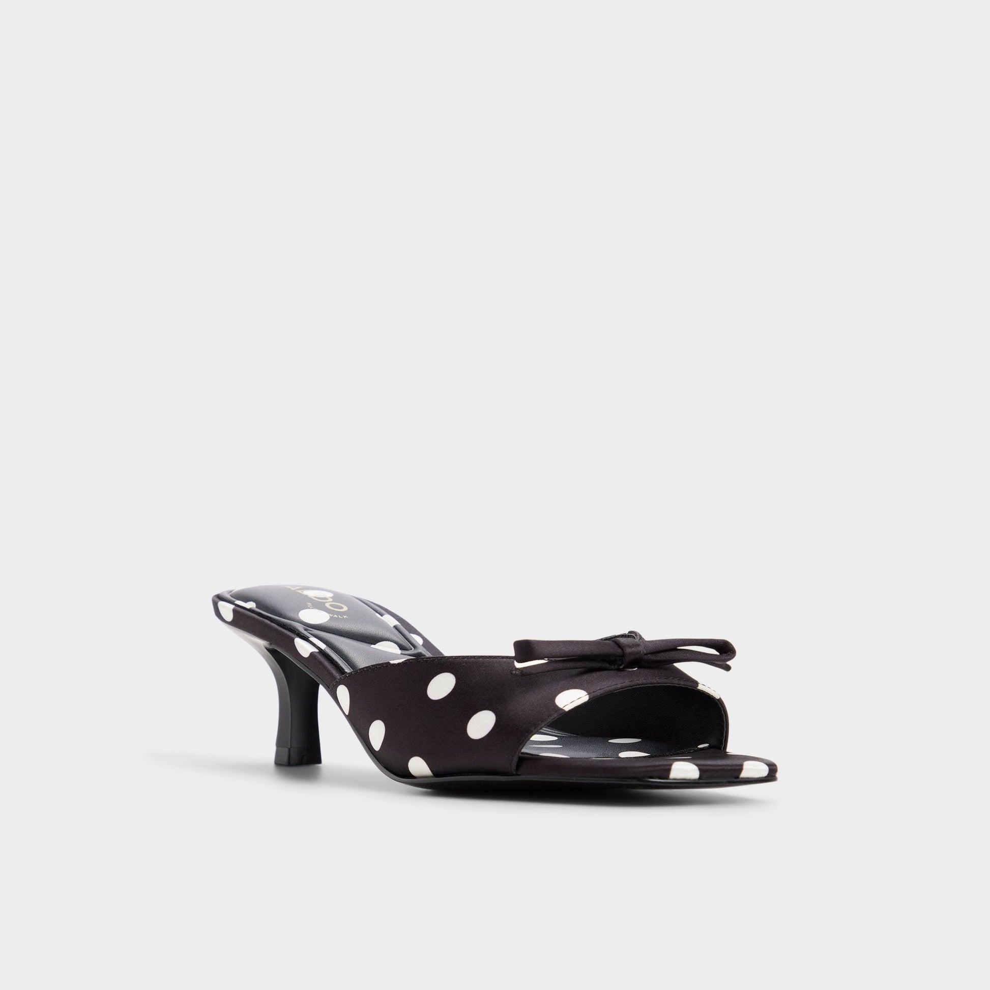 Belerose in Black White - Heeled mule, Stiletto heel Aldo Black/white