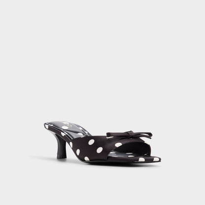 Belerose in Black White - Heeled mule, Stiletto heel Aldo Black/white