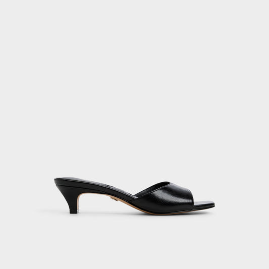Haeden Black Women's Heeled mules - Heeled mule, Kitten heel Aldo Black