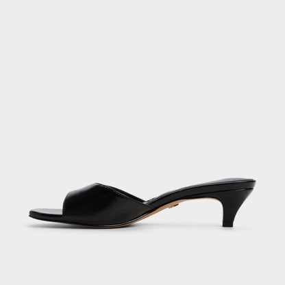Haeden Black Women's Heeled mules - Heeled mule, Kitten heel Aldo Black