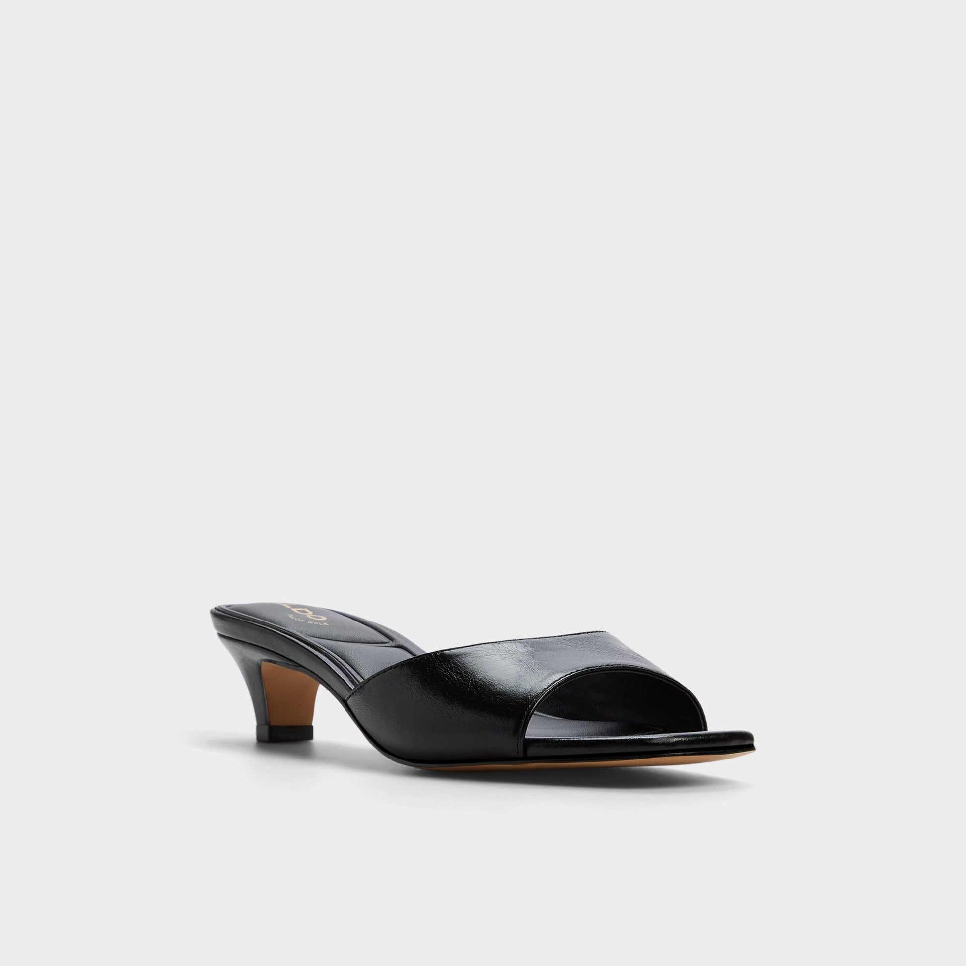 Haeden Black Women's Heeled mules - Heeled mule, Kitten heel Aldo Black