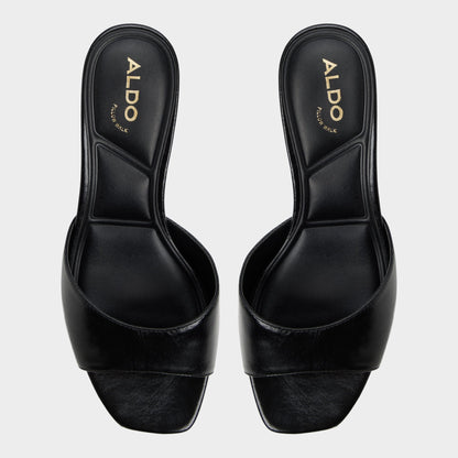 Haeden Black Women's Heeled mules - Heeled mule, Kitten heel Aldo Black