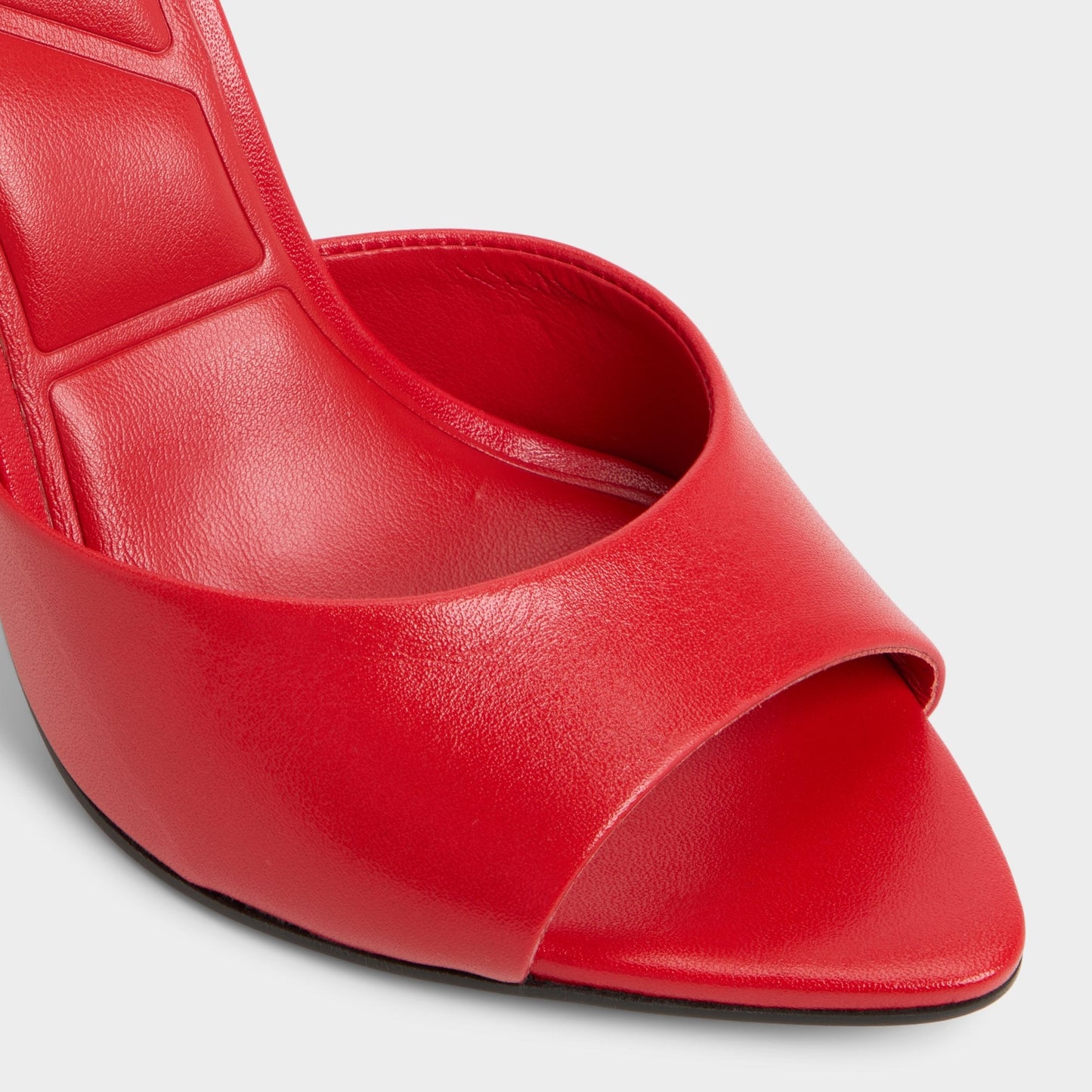 Madelan in Bright Red - Heeled mule, Stiletto heel Aldo Bright Red