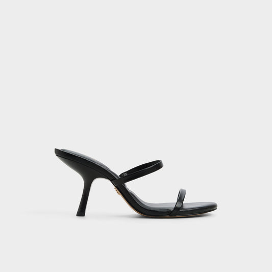 Avelinda in Black - Heeled mule Aldo Black