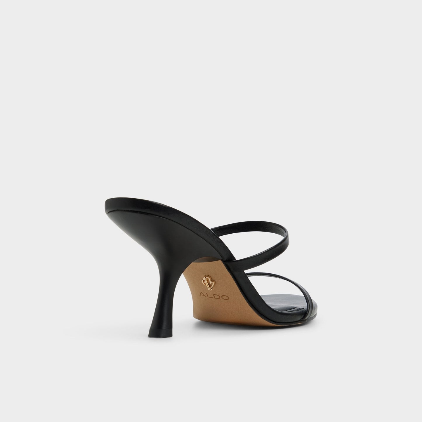 Avelinda in Black - Heeled mule Aldo Black